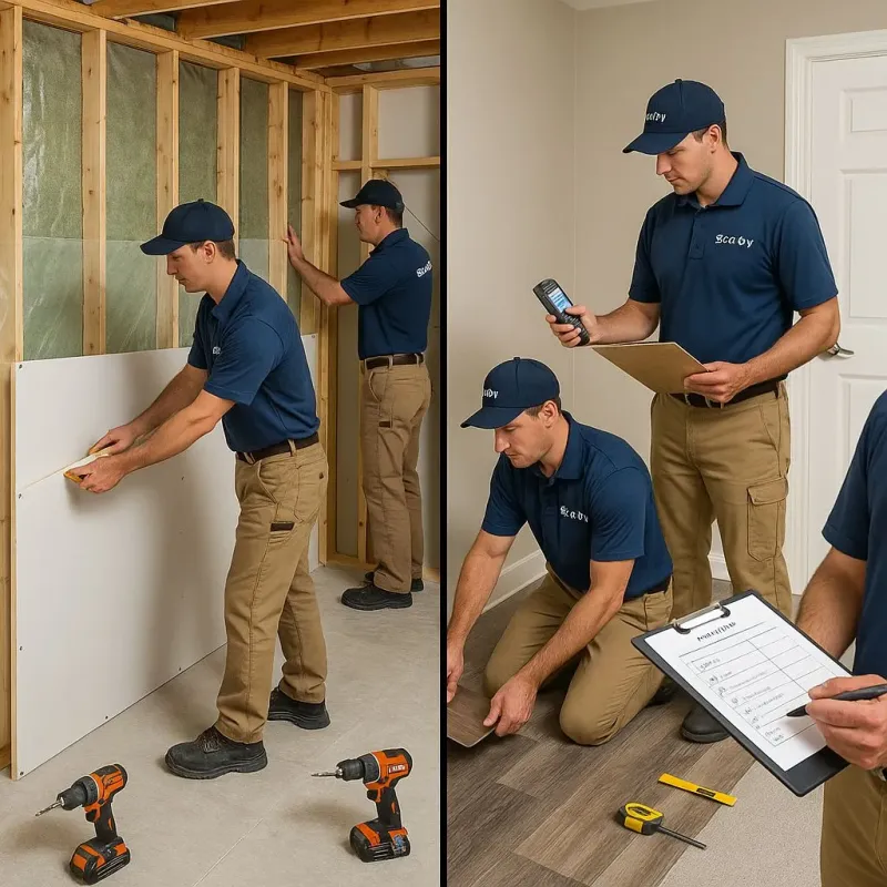 Repairs and Reconstruction process in Harris County, TX