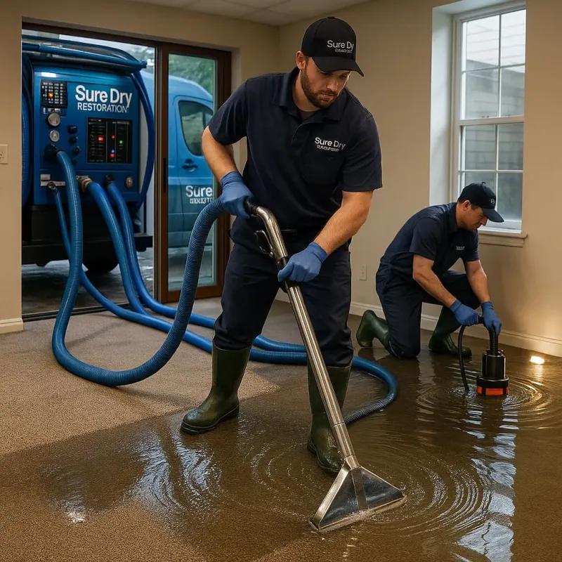 Water Extraction and Removal process in Harris County, TX